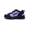 Air Monarch 4 Нескользящие, Износостойкие, Легкие Низкие Кроссовки-Сникеры Унисекс Черно-Фиолетовые 415445-001(Команда502-)