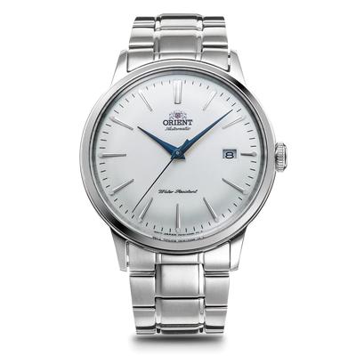 Bambino Automatic с японскими серебряными часами, Механические, Гарантия производителя, RN-AC0001S, Мужские, Белые,