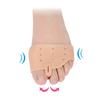 2pcs Silicone Toes  Corrector Foot Care Tool Orthopedic Pad Thumb Valgus Divider Protects Insoles On The Front Palm