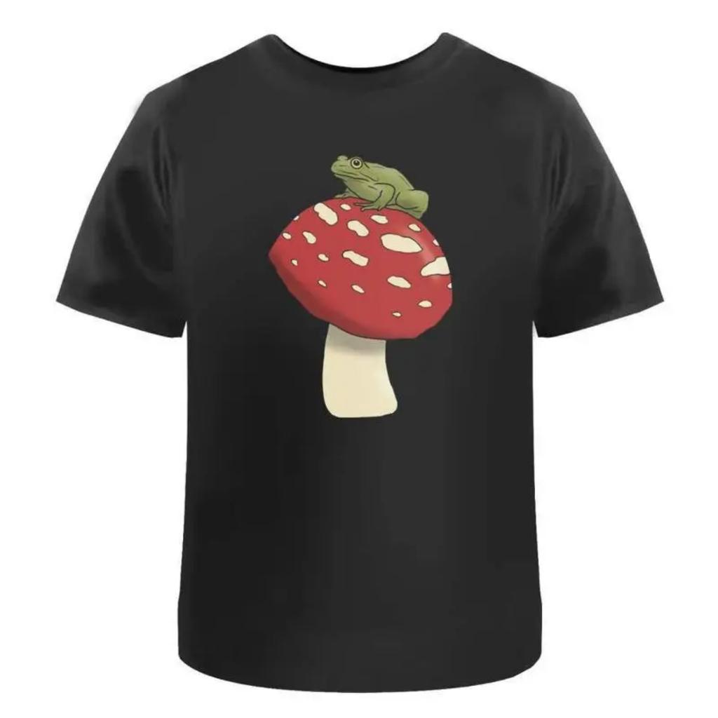Frog On Toadstool' Cotton T Shirt Ta038131