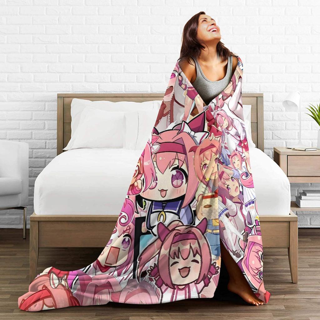 Умамусуме Претти Дерби Хару Урара Теплое Мягкое Одеяло Самолет Путешествие Плюшевое Плед Одеяло Спальня Фланелевое Покрывало Диван Кровать Покрывало