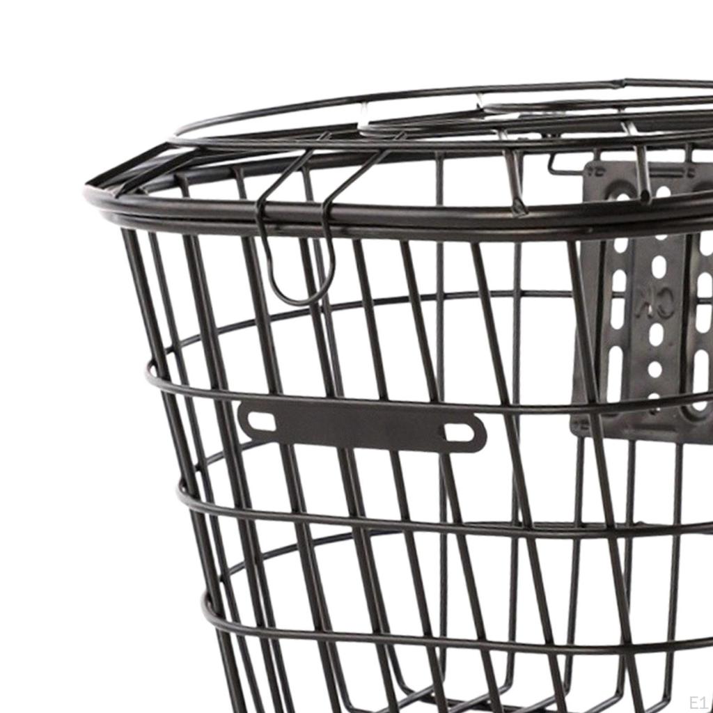 Bike Front Basket Frame Portable Lightweight Storage Hanging