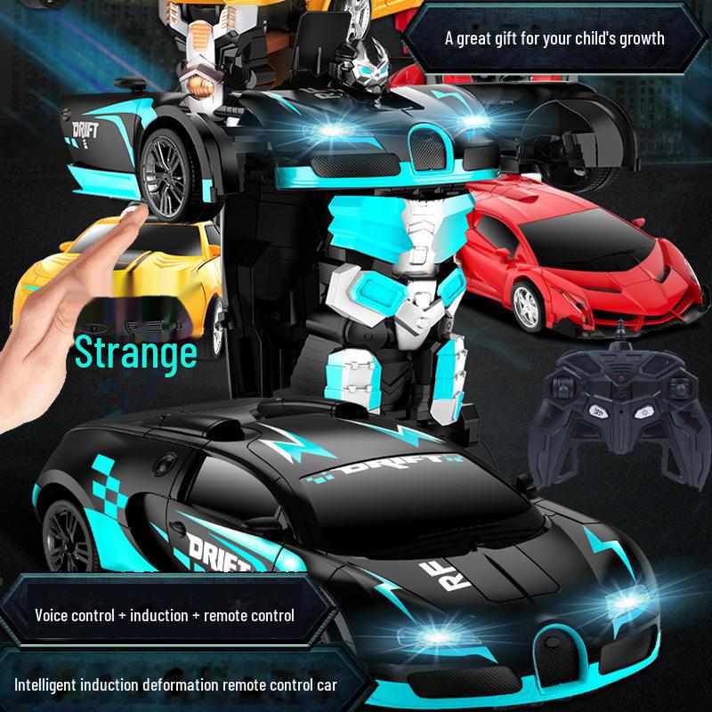 Детский игрушечный робот-трансформер на дистанционном управлении