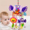 Plush Baby Grab Toy With Rope For Toddler Hand Exercise And Sensory Play