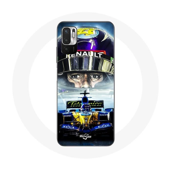 Coque pour Xiaomi Poco M3 Pro Formule 1 Fernando Alonso Díaz pilote automobile espagnol de F1