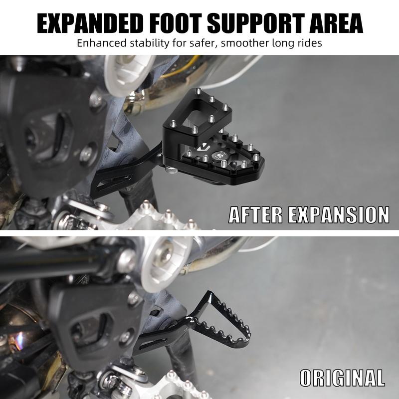 For BMW R1250GS 2018-2023 Footpegs Footrests DualControl Rear Brake Lever Pedal Extender R1250 GS R 1250GS R 1250 GS
