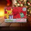 POKEMON Праздничный адвент-календарь 2024 года для детей с 24 подарочными элементами, в том числе 16 фигурок персонажей и 8 рождественских аксессуаров. Для детей от 4 лет и старше.