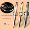 Многофункциональная светящаяся шариковая ручка-спиннер - Креативный металлический спиннер для снятия стресса