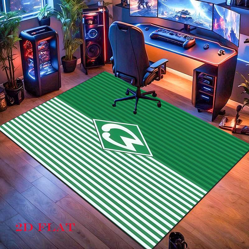 SV Werder Bremen Carpet Rug for Living Room Bedroom Home Sofa Decoration,Kids play Nonslip Floor Mat