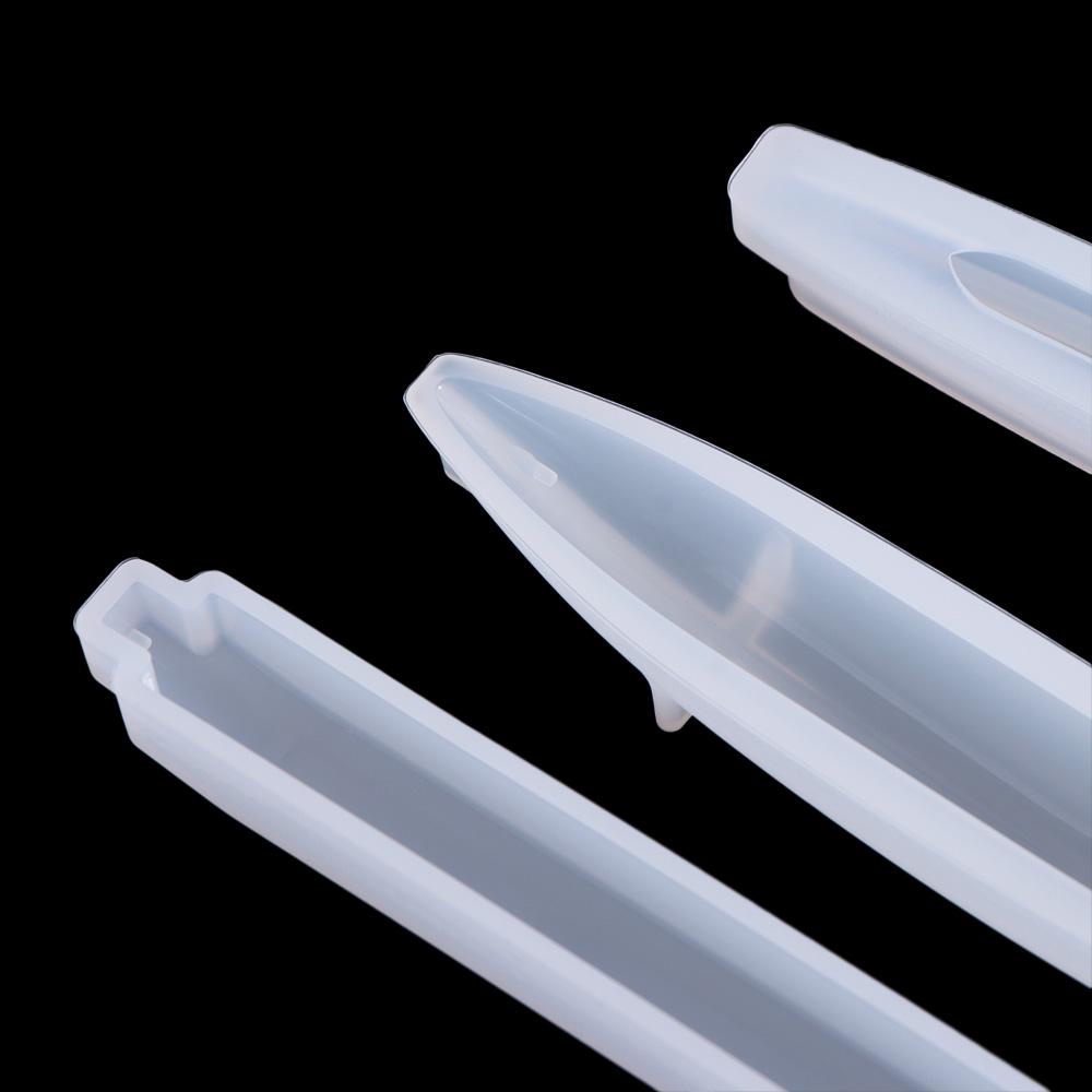 Epoxy Resin Pen Silicone Mould Transparent DIY Craft Gifts DIY Ballpoint Pen Mold  Making Tools
