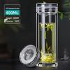 Бутылка для воды из двухслойного стекла Shuyisheng G711