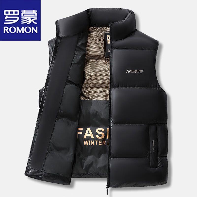 ROMON Мужской утепленный жилет со стойкой