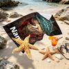 Custom Name Personalized LFC Print Beach Towel, for Trip Camping Beach Party Home Decor, Birthday Gift for Family & Friends