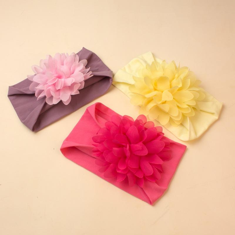 New Baby Headband for Women, Nylon Headscarf, Creative Children's Headgear Wide and Cute Princess Baby Products