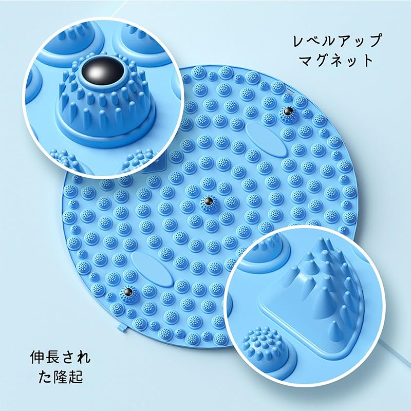 Коврик для точечного давления на стопу Zmrzyh коврик для ступней 37 см доска шиацу массаж стопы релаксация свод стопы акупрессурный коврик эргономичный акупрессурный коврик TPE