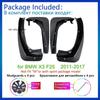 4x для BMW X3 F25 2011 2012 2013 2014 2015 2016 2017 Автомобильные брызговики, брызговики, переднее крыло, дефлектор колеса, аксессуары