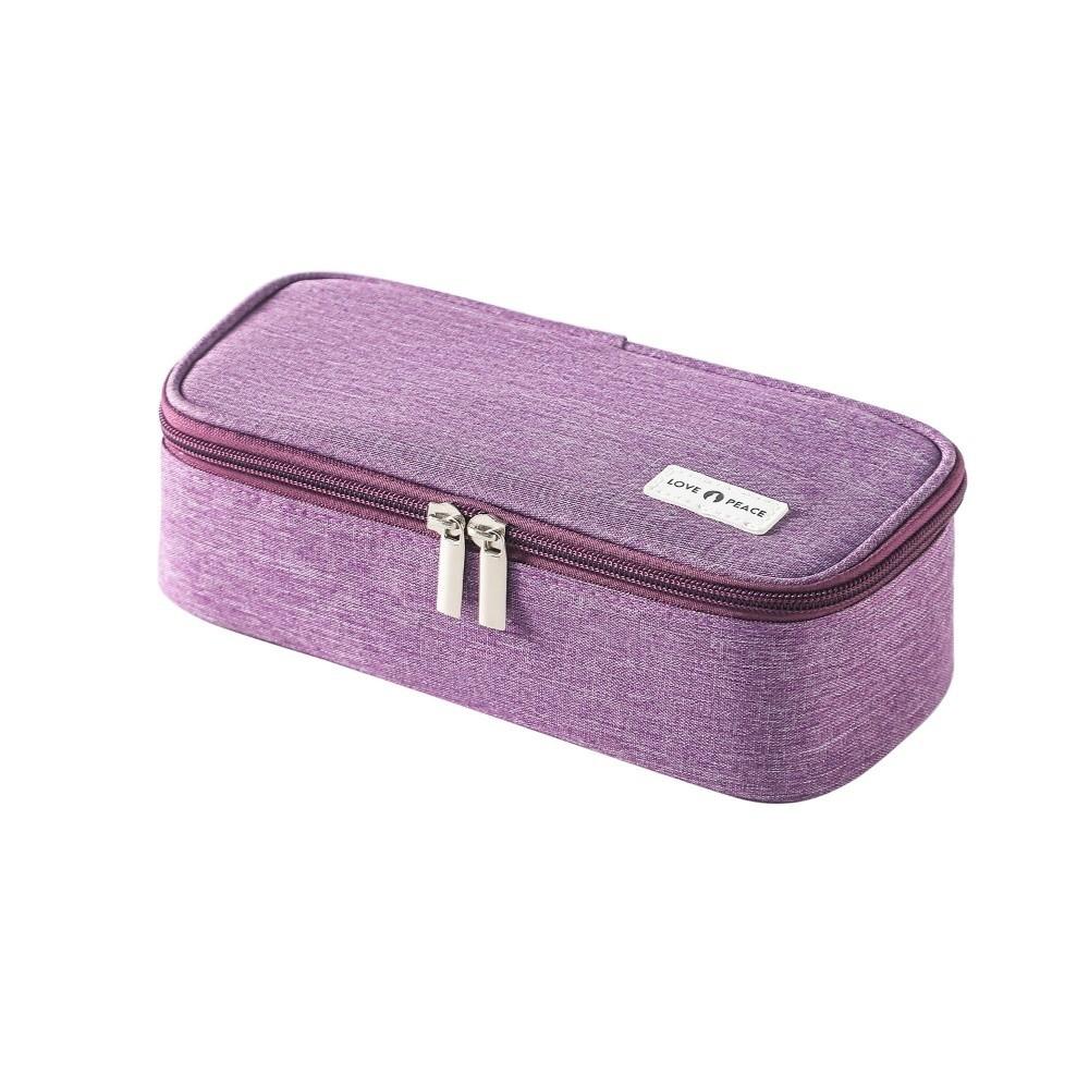 Portable Stationery Organizer Simple Pen Storage Bag Multifunctional Pencil Case  School Supplies