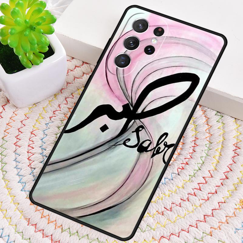 Дизайн «Сабр Терпение» Чехол из ТПУ для телефона Samsung Galaxy note 10 pro S26 S25 S24 S23 S22 Ultra Plus S21 FE S20 Ударопрочный Чехол