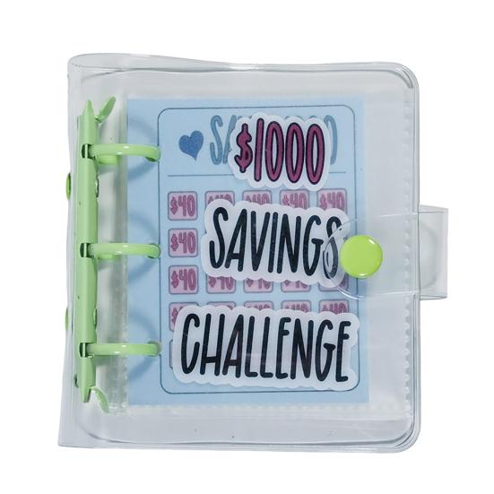 Книга для экономии денег, клейкая пряжка для кошелька, водонепроницаемая, устойчивая к разрывам ПВХ-папка, привлекательный продукт для экономии денег