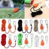 Pulley Ratchets Heavy Duty Rope Clip Hanger Lifting Pulley Lanyard Hanger Kayak Canoe Boat Reflective Rope Lock Tie Down Strap