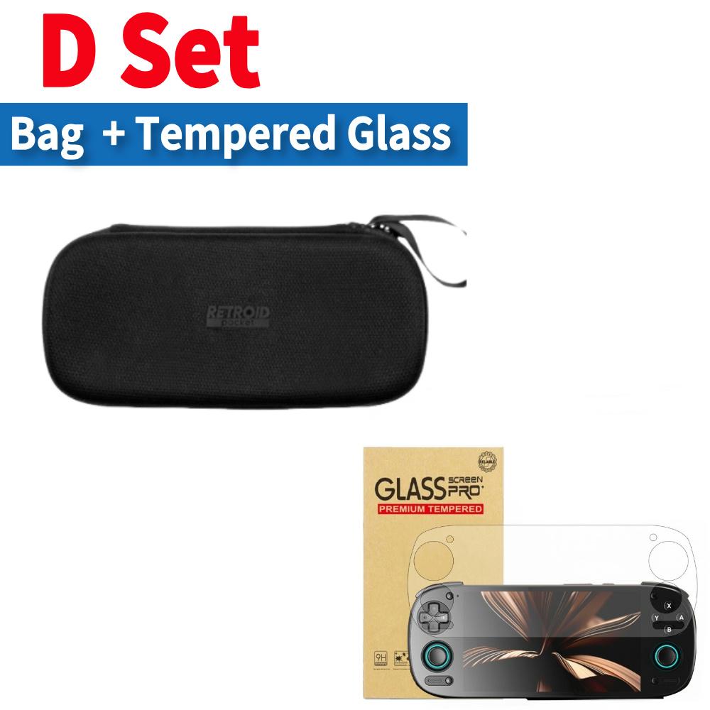 Для Retroid Pocket 5 Чехол Сумка для хранения Портативная игровая консоль Ударопрочная Портативная дорожная сумка Коробка с аксессуарами Защита от царапин