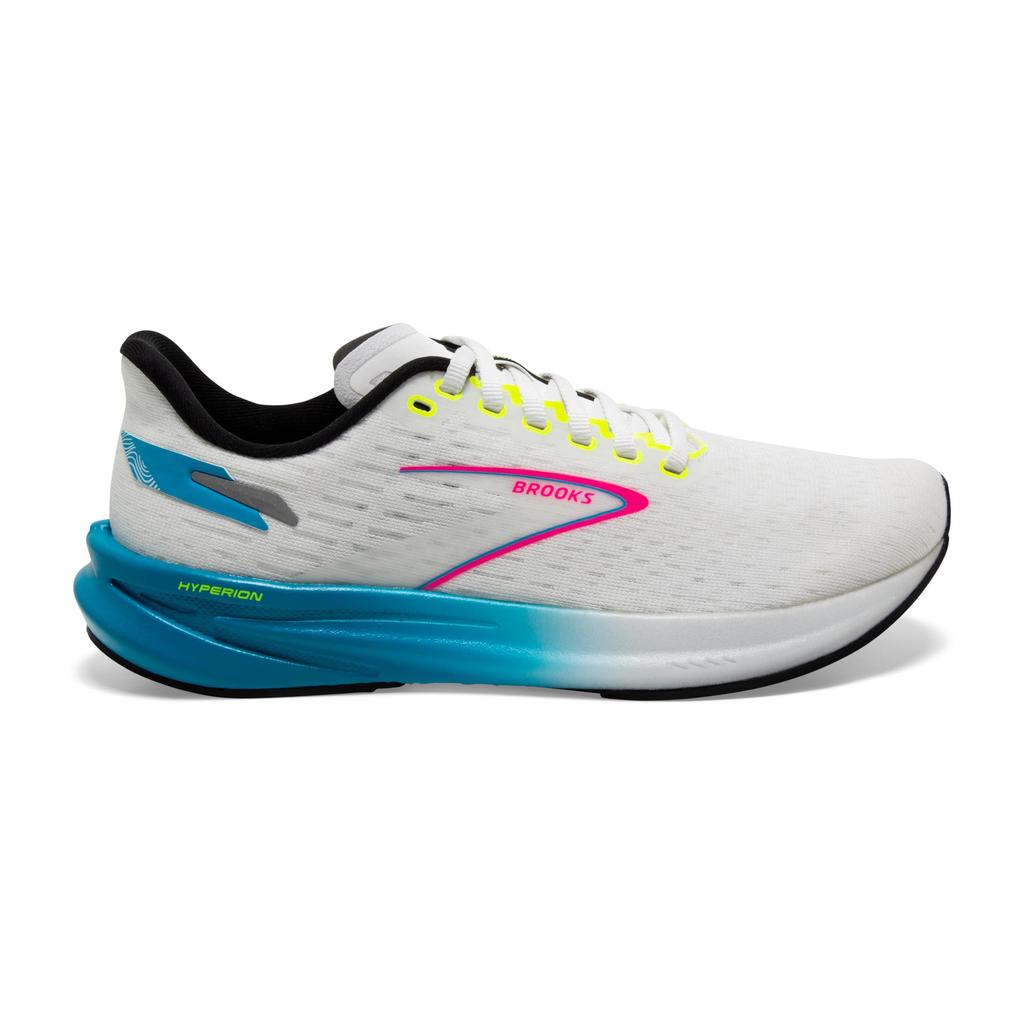 Running Shoes Sneakers Hyperion BRW 3962 Cm B [Brooks] Women's White/Blue 25.5
