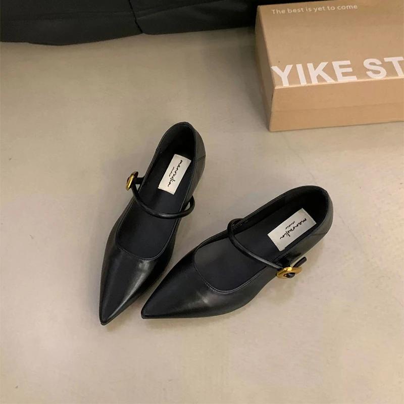 Мода Женщины Леопард Мелкий Острый Носок Балетки Обувь 2024 Осень Мода Новая Ходьба Повседневная Обувь Уютный Тренд Платье Обувь Женская