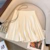 2024 Spring/Autumn High-Waist Pleated Knitted Skirt - Sexy, Pure Desire Style