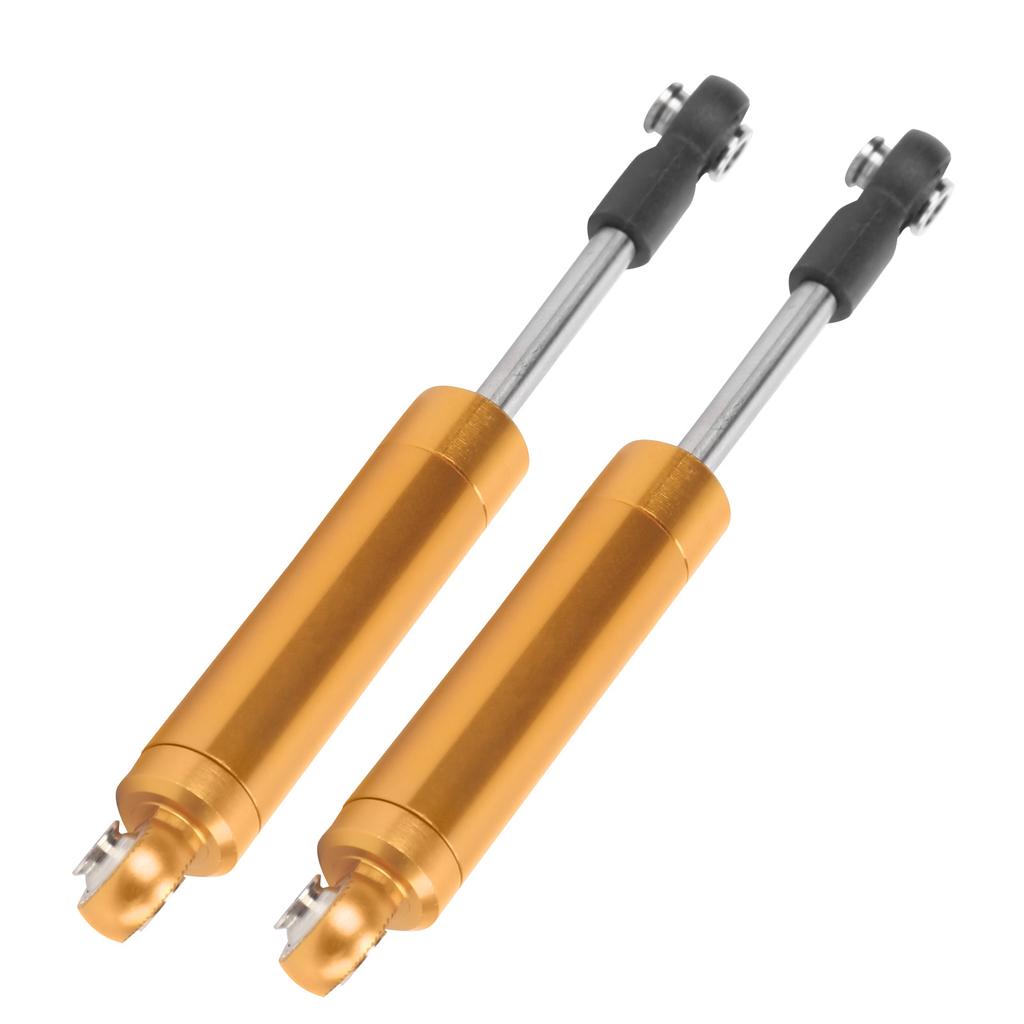 2 шт. RC 92 мм алюминиевые амортизаторы внутренние пружинные демпферы для TRAXXAS SLASH 2WD RC автомобиляЗолотой