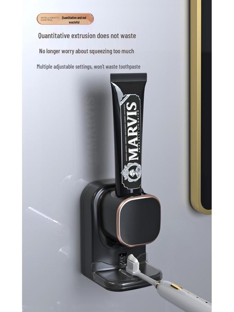 Автоматический бесконтактный настенный электрический дозатор зубной пасты