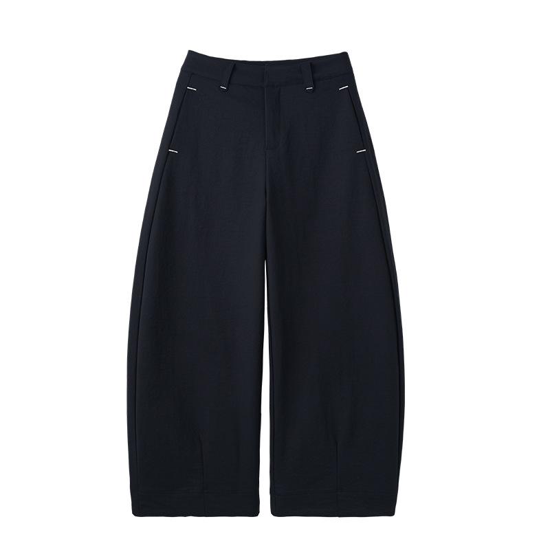 Women High Waist Wide Leg Cutting Cargo Pants