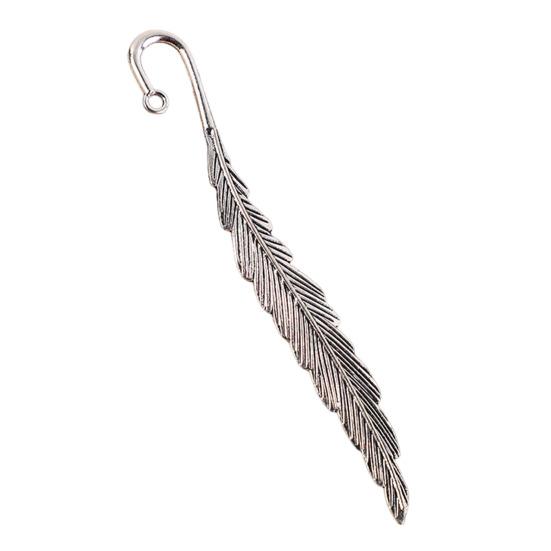 2Pcs Feather Bookmark Metal Book Mark Page Reading DIY Gifts Stationery for Home Study School Office