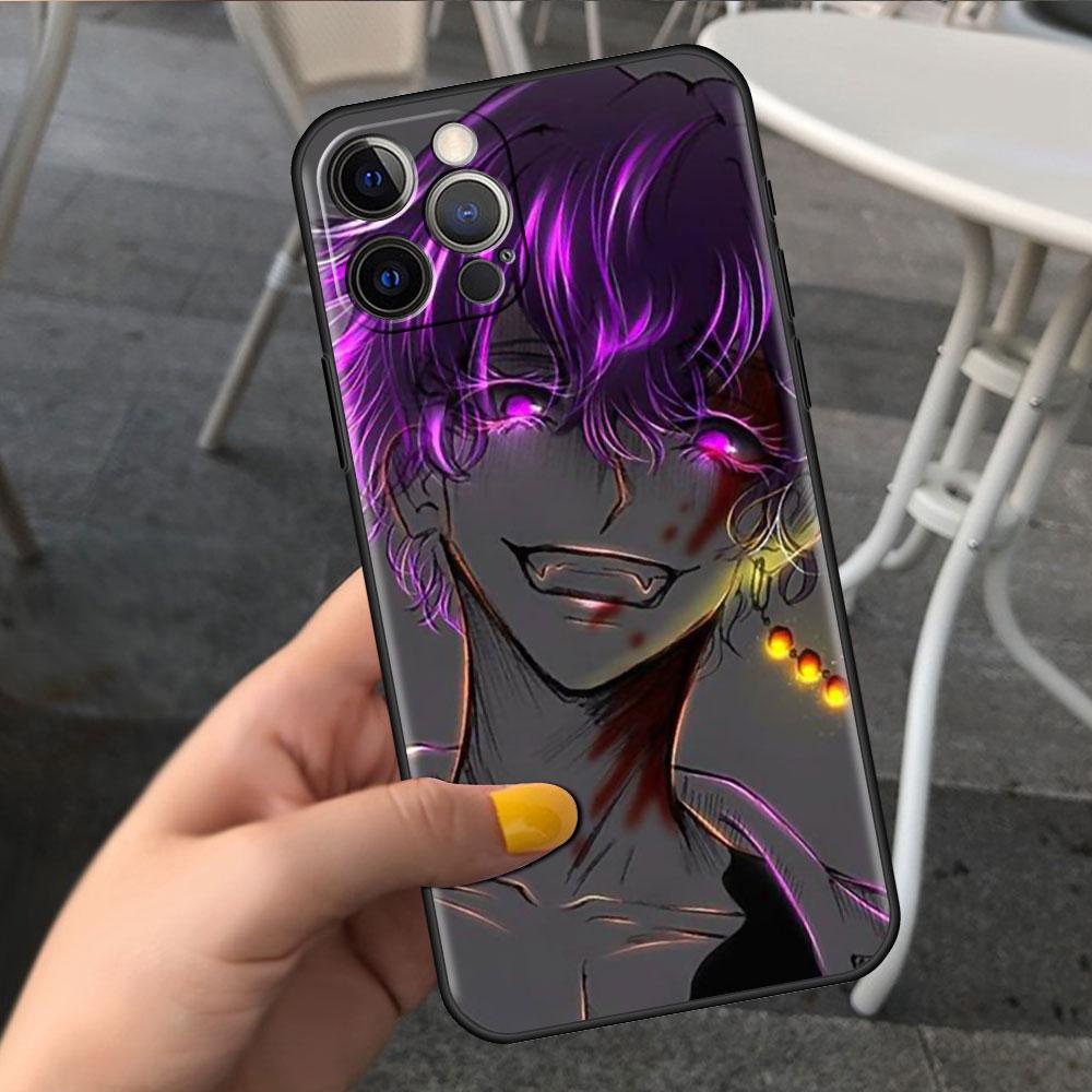 Чехол для Apple iPhone 14 11 13 7 12 Pro 7 XR XS Max 8 Plus 6 14Pro Черный Мягкий Телефон Коке Фунда Tokyo Revengers Аниме
