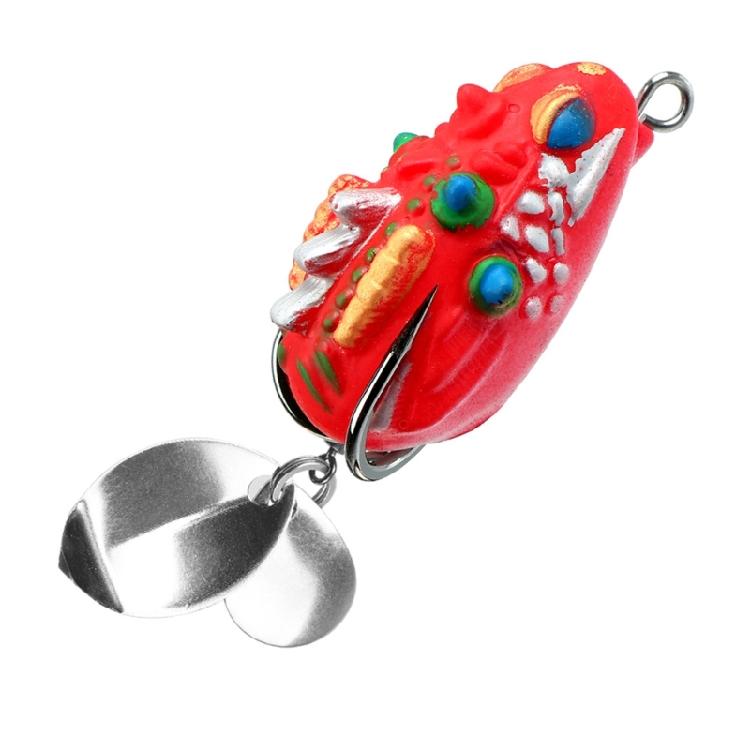 Soft Frogs Baits for Freshwater Fishing 3.5cm Ray Frogs Crankbait Lures PVC Frogs Lures 6 Color Optional