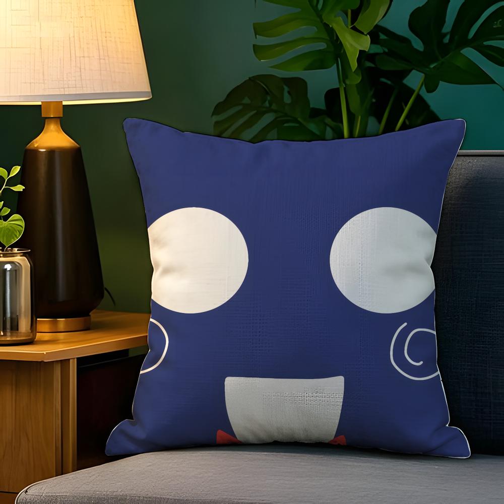 BFDI BBattle for Dream Island Pillow Case Natural Linen Pillow Case DoubleSided Decor Sofa Pillowcase Home Decor