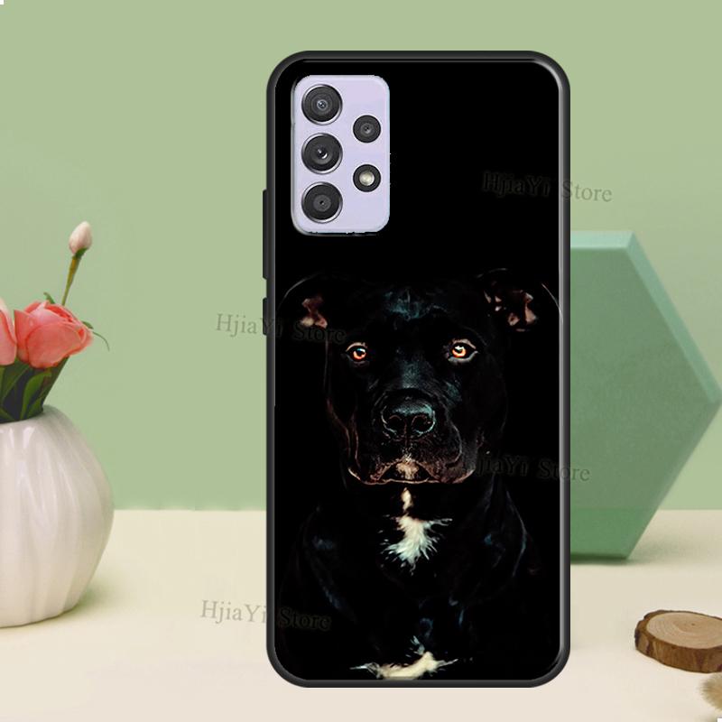 Pit Bull Lovely Dog Pitbull Case For Samsung A54 A34 A24 A14 A51 A71 A12 A22 A32 A52 A72 A73 A33 A53 A13 Back Cover