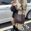 Сумка-подмышка для commuters - Маленькая, Вместительная, Плетеная, Популярная сумка через плечо, Сумка-тоут