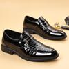 Лоферы мужские формальные британский стиль мужская обувь новый тренд облегания стопы мужская деловая повседневная кожаная обувь