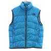 Down Vest L Blue NDW18502 Women Used