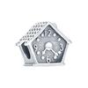 Семейный Шарм Fit Original Браслет Блестящая Бусина Diy Женские Украшения Подарок Медная Штучка Украшения Подарок на Вечеринку