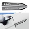 AABIR1 Стайлинг автомобиля GTI GTD Логотип Боковая наклейка на крыло для VW Golf 7 Caddy Passat b8 Touran Polo Beetle Tiguan