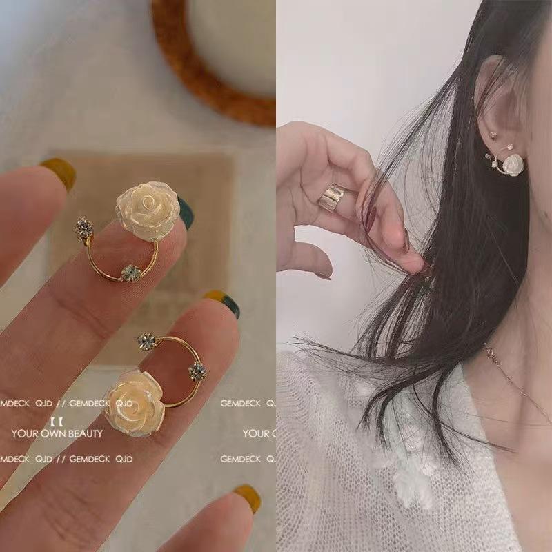 Оригинальные серьги Love, Niche Design Sense, Модные и универсальные серьги, Женские серьги-гвоздики высокого класса, Женщины