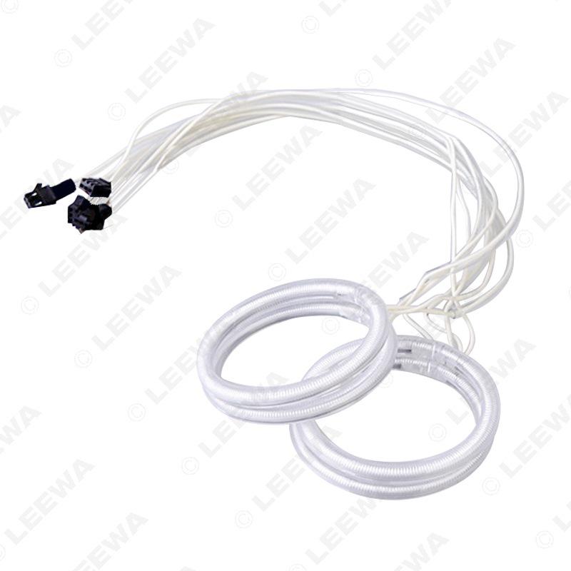 Lifan Solano CCFL Ангельские глазки Галогенная противотуманная фара для модификации автомобиля