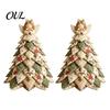 Craft Kits for Home Decor DIY Quilted Fabric Christmas Tree Kit, Vintage Patchwork Sewing Set Creative Gifts Friends Tabletop Decor, Handmade