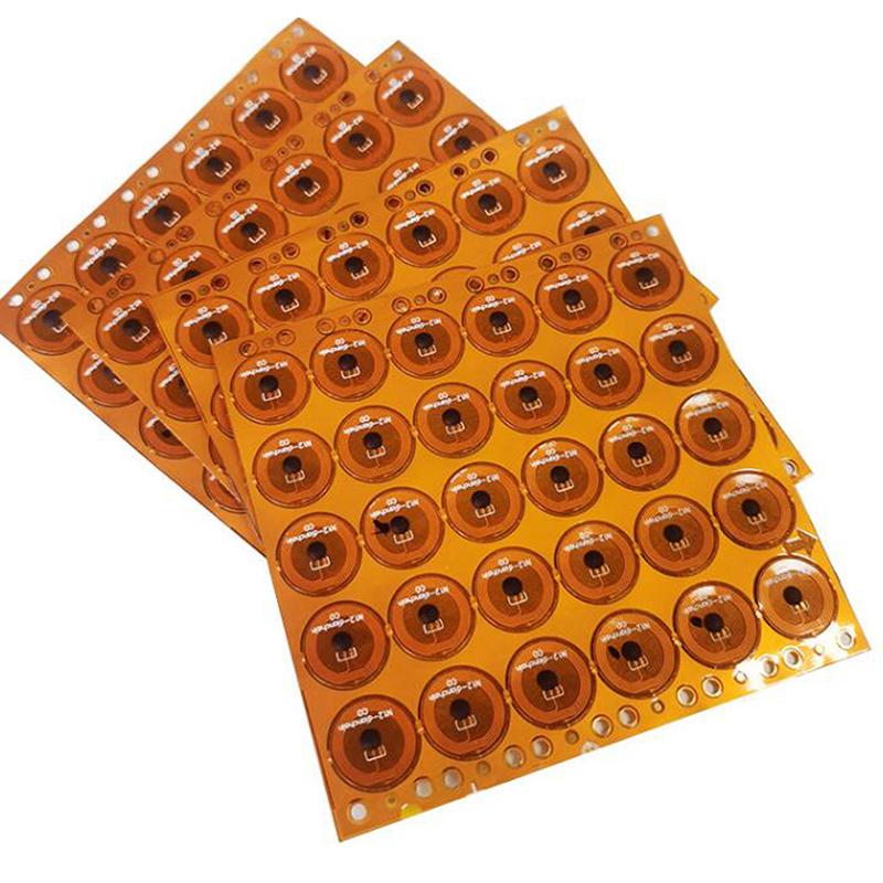 1 шт. микро-маленький размер Rfid 13,56 МГц NFC программируемый чип Bluetooth этикетка/наклейка FPC метка диаметр 12 мм