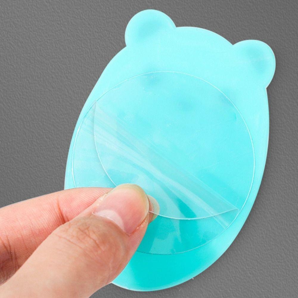 4 шт. Пластиковый держатель вилки питания Износостойкий Крючок "Обнимающий медведь" Отличный Кронштейн для вилки "Медведь" Ванная комната