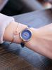 Authentic women's watchKorean style simple and fashionable leather strap, small dial, student women's watch, high-end selection.