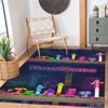 Numberblocks Customized Name Area Rug Design for Game Room Balcony Dormitory Study room Antislip Carpet Office home decor Wedding Party Gift