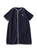 ANGELIEBE Original Baby Fleece Coverall with Front Fits Boys and Sizes Navy Sleeper, 2-Way Opening, Girls, 70-80,