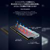 [Маленькая лаборатория] COOLMOON Радиатор для оперативной памяти LED ARGB 5V 3pin Охлаждение RAM Алмазная огранка 2 шт. (черный)